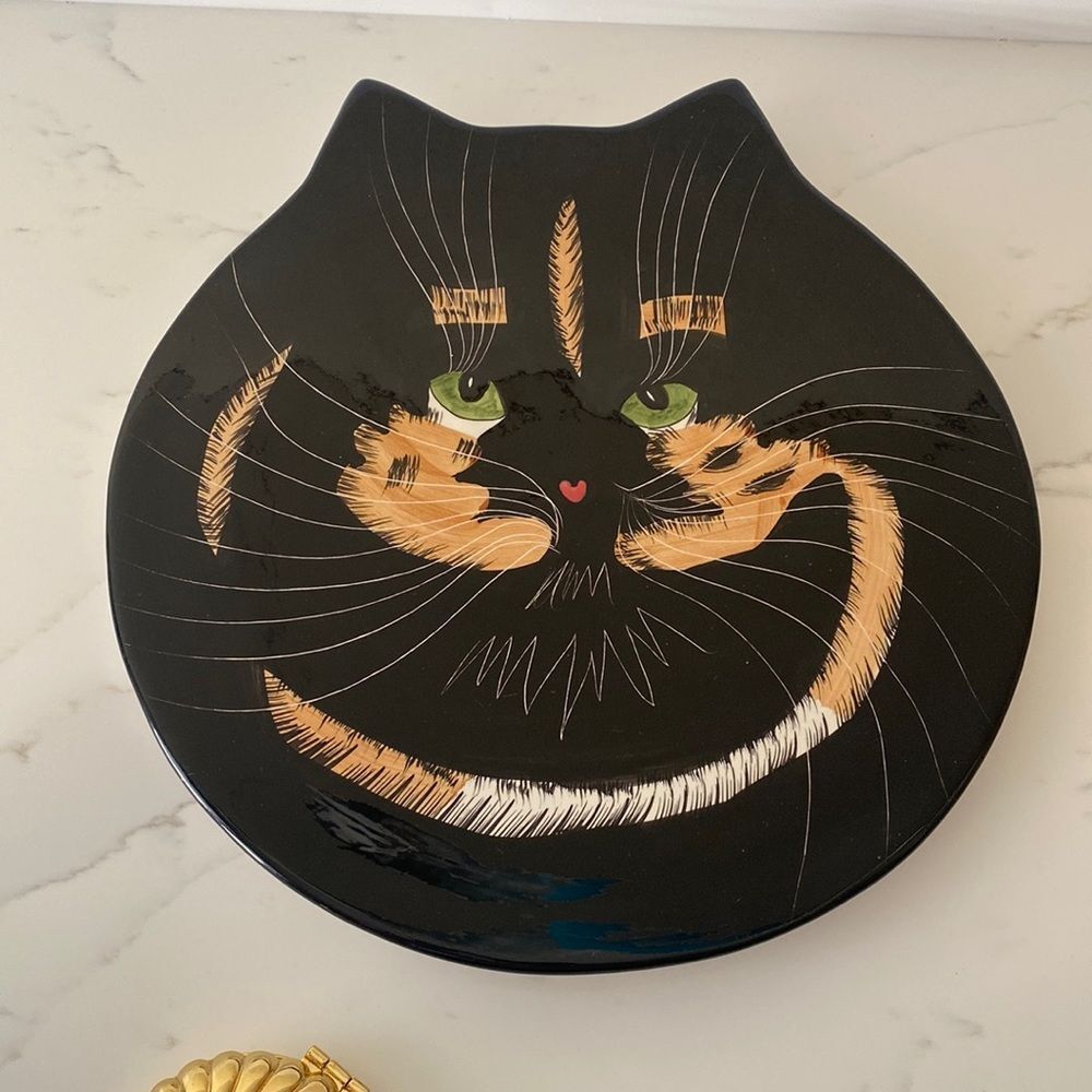 Mrs Cat Plate - Picture 2 of 5